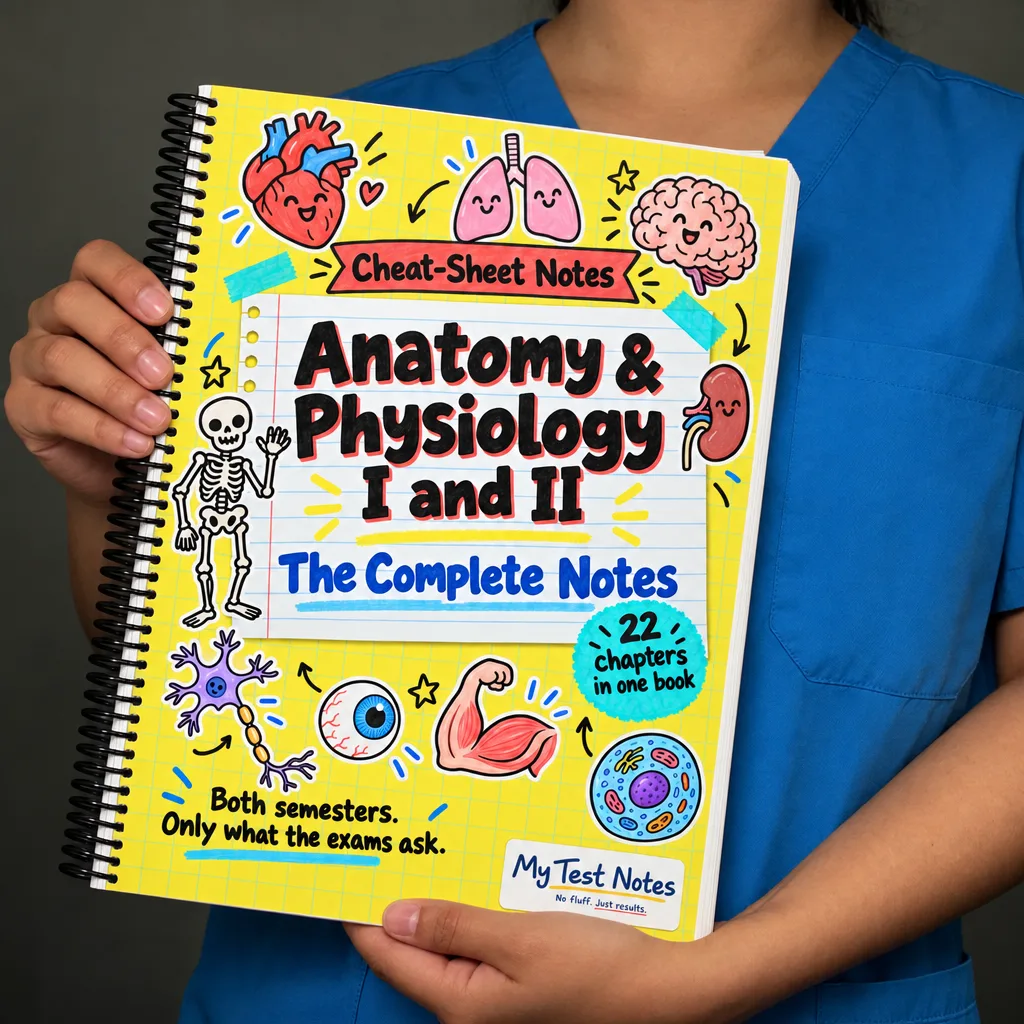 Anatomy & Physiology I and II Notes