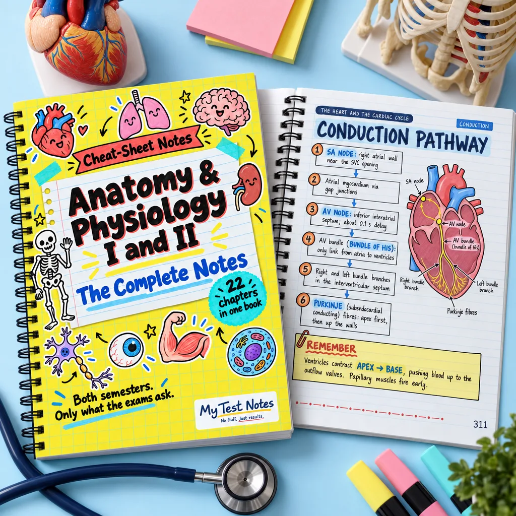 Anatomy & Physiology I and II Notes